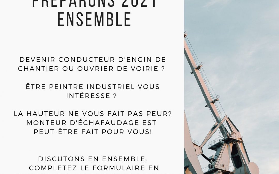 Nos projets pour 2021