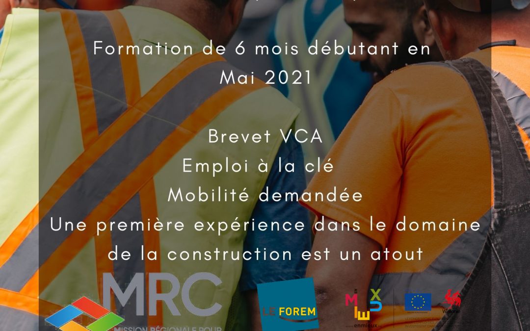 Formation ouvrier de voiries et conducteur d’engins de chantier