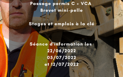 Formation/emploi ouvrier de chantier