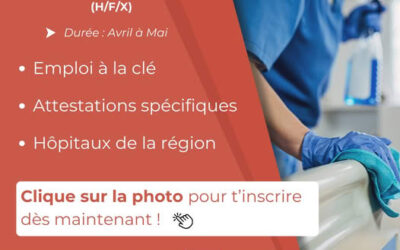 Formation technicien/ne de surface en milieu hospitalier
