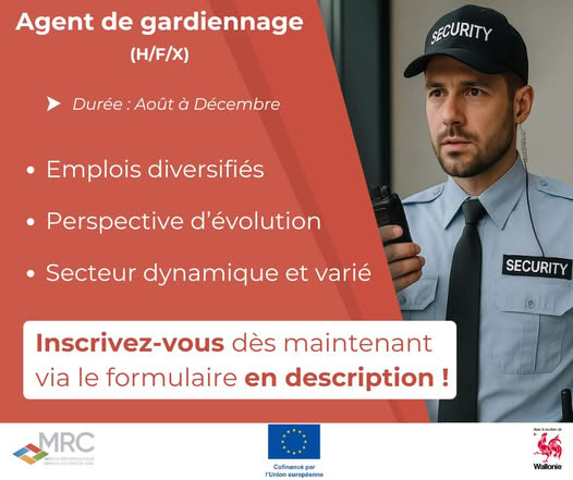 Agent de gardiennage 2025