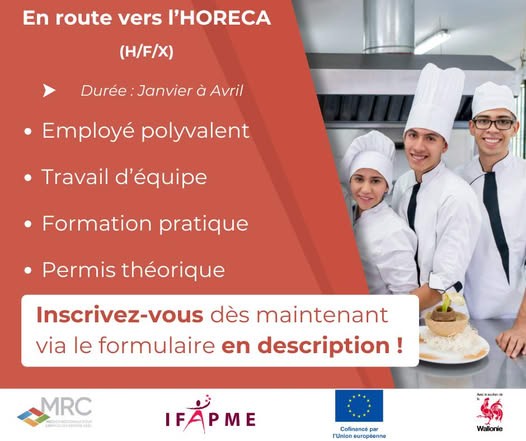 Formation commis de cuisine – service en salle et permis B théorique